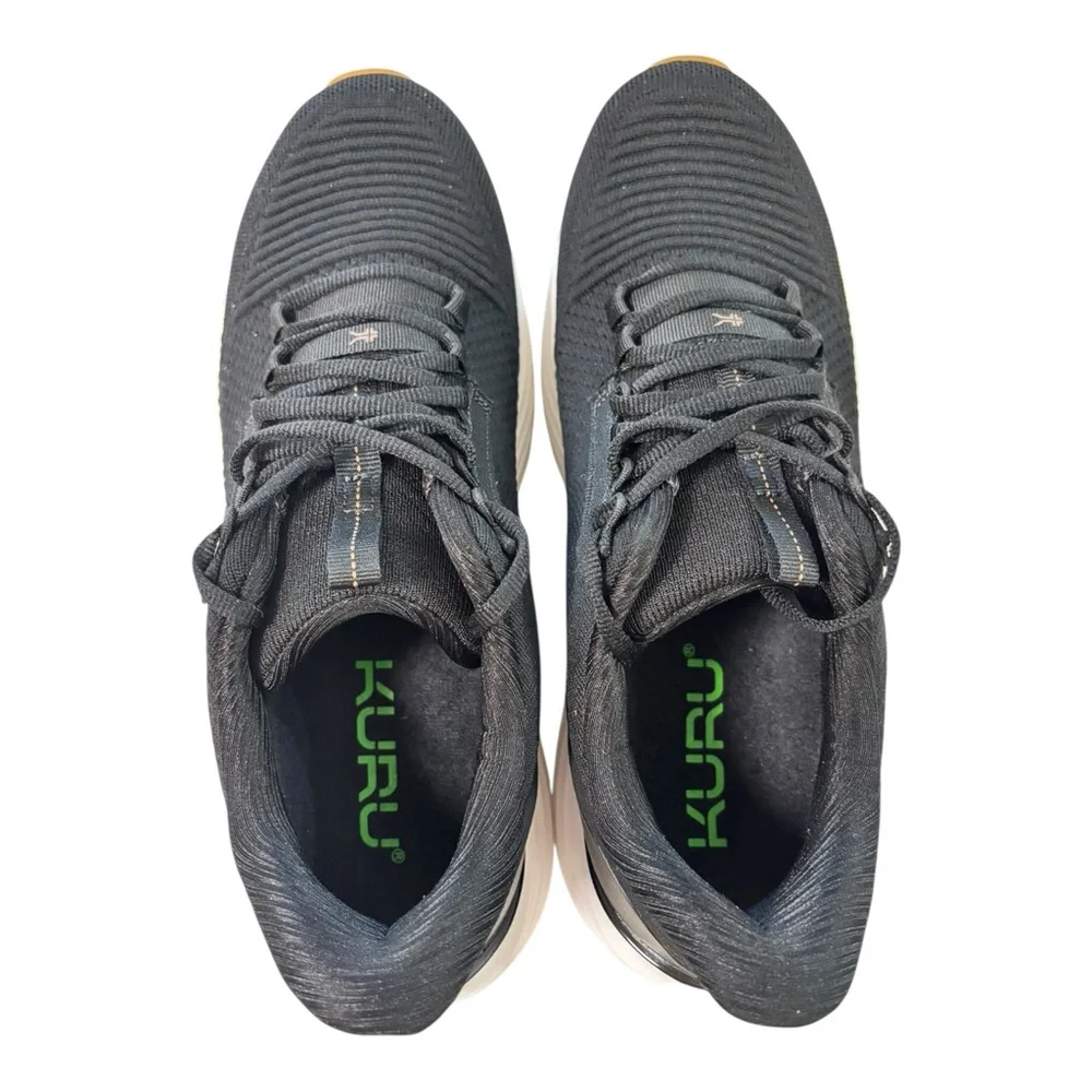 KURU Atom 2 Shoes Womens 10.5 Black Mesh Athletic Sneakers Comfort Walking - Picture 5 of 13